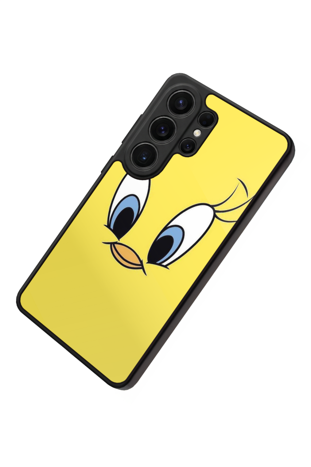 Samsung Galaxy S26 Ultra Uyumlu Tweety Tasarımlı Glossy Premium Kılıf
