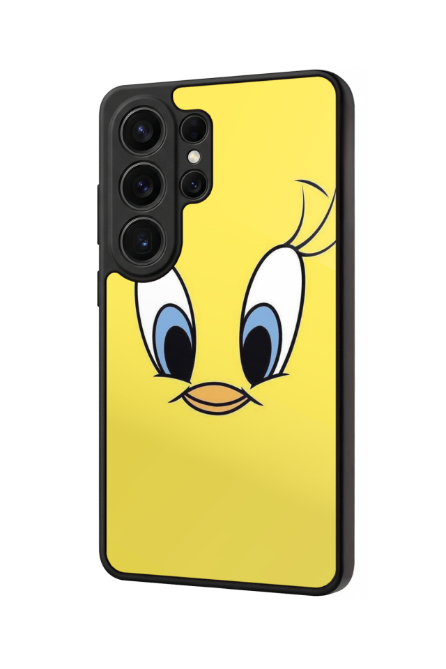 Samsung Galaxy S26 Ultra Uyumlu Tweety Tasarımlı Glossy Premium Kılıf