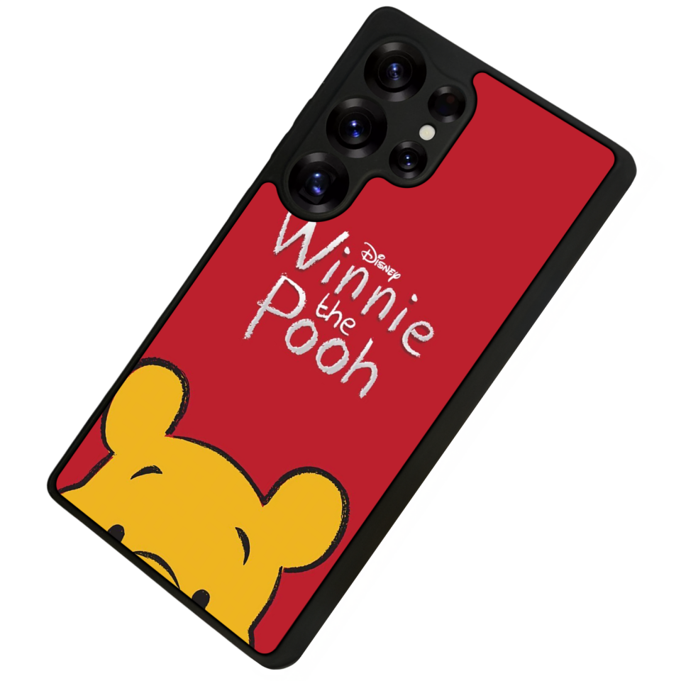 Samsung Galaxy S25 Ultra Uyumlu Winnie Tasarımlı Glossy Premium Kılıf