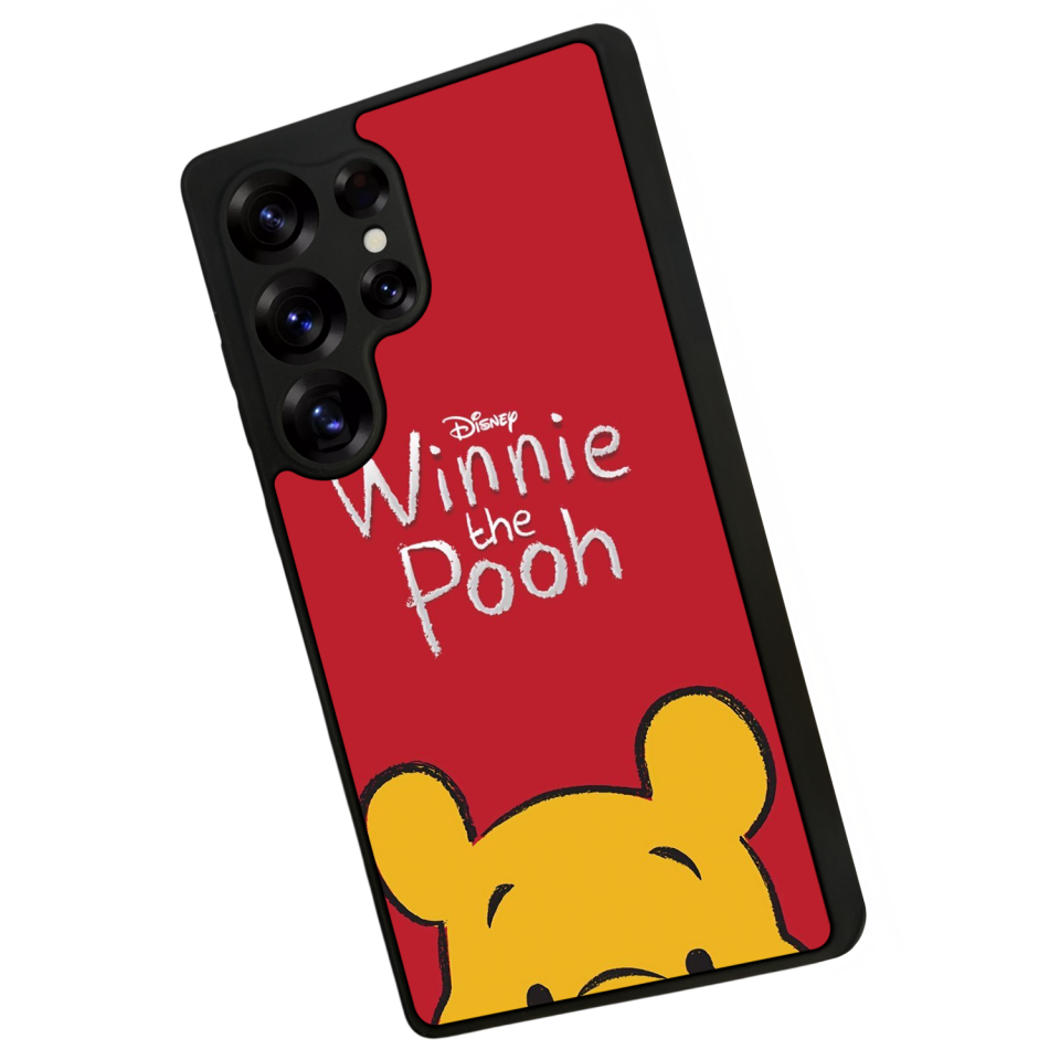 Samsung Galaxy S25 Ultra Uyumlu Winnie Tasarımlı Glossy Premium Kılıf