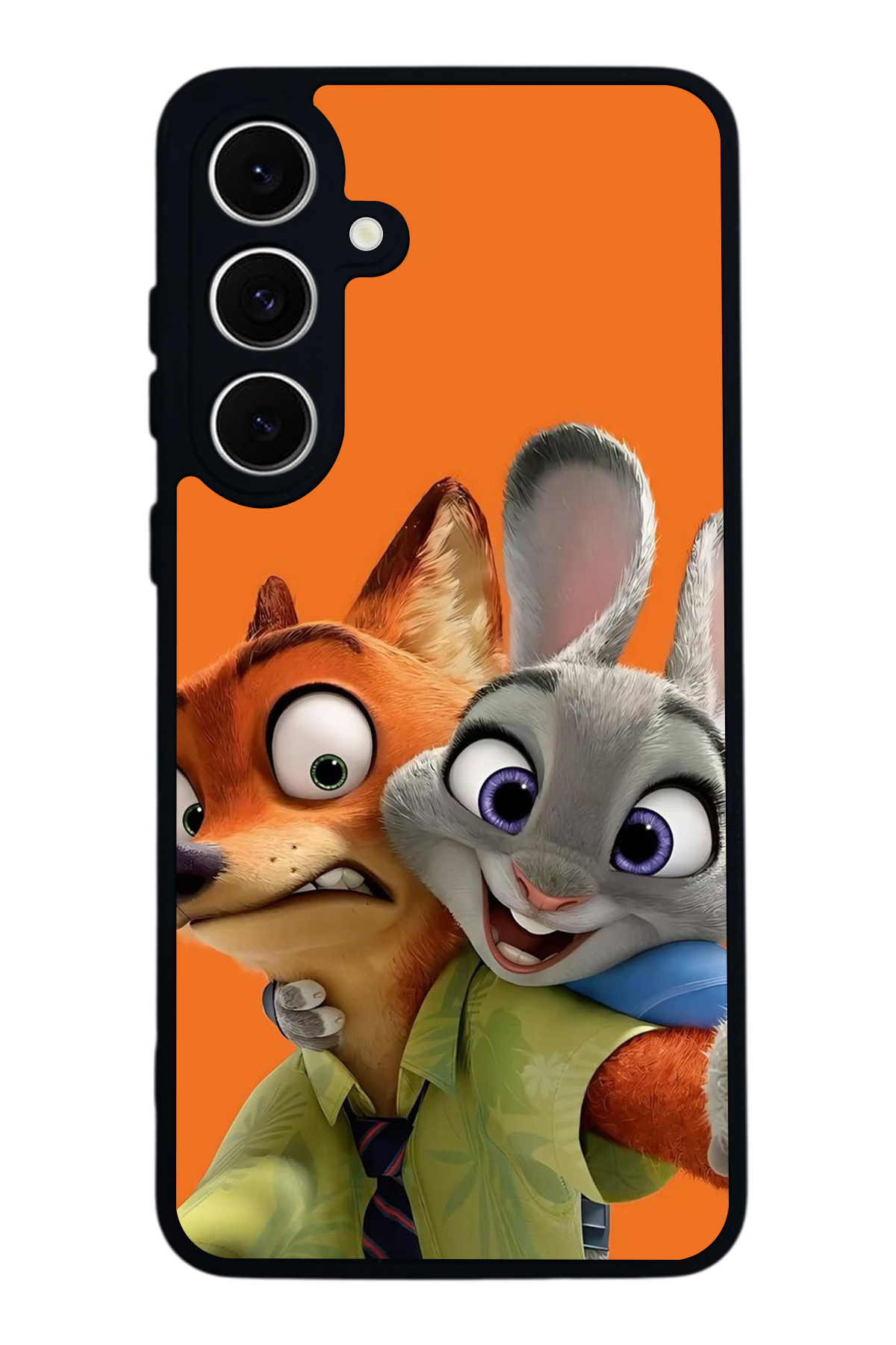 Samsung Galaxy S24 FE Uyumlu Zootropolis Tasarımlı Glossy Premium Kılıf