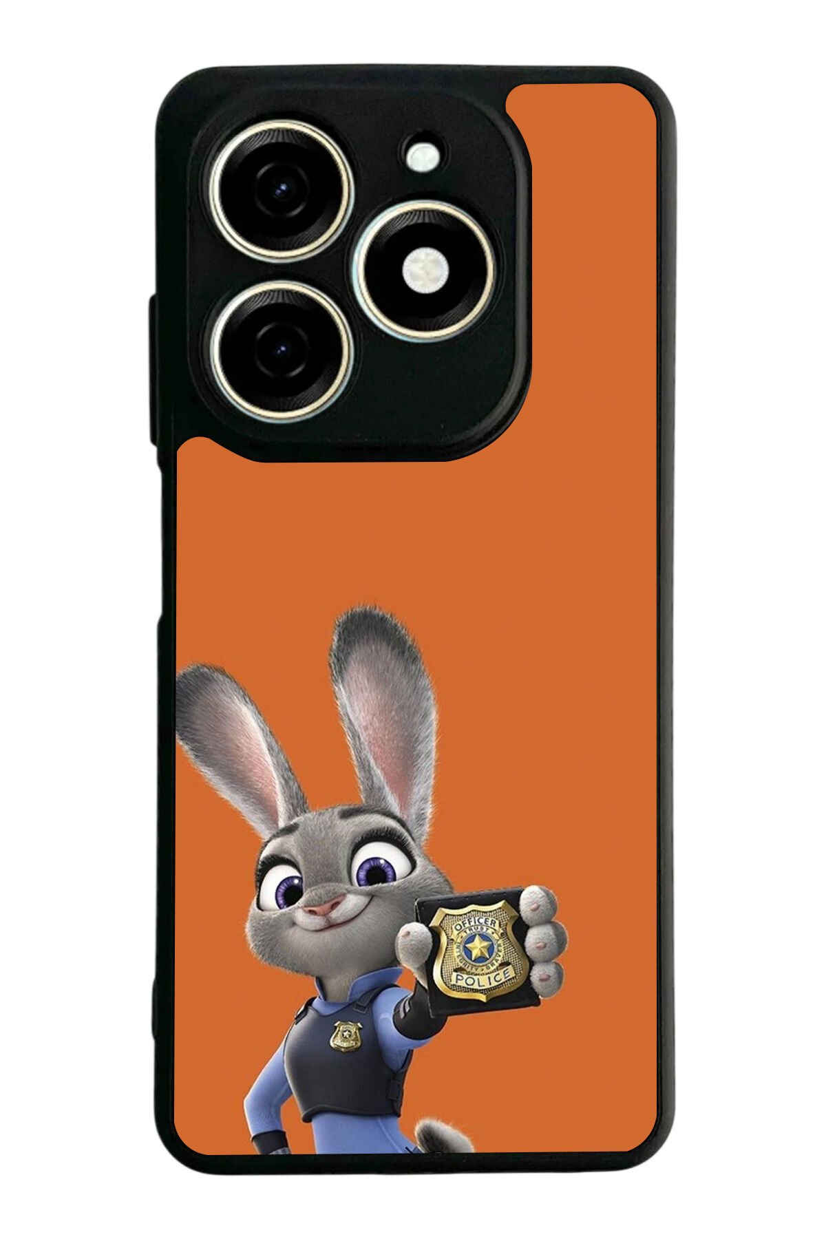 Tecno Spark 20/20C Uyumlu Zootropolis Tasarımlı Glossy Premium Kılıf