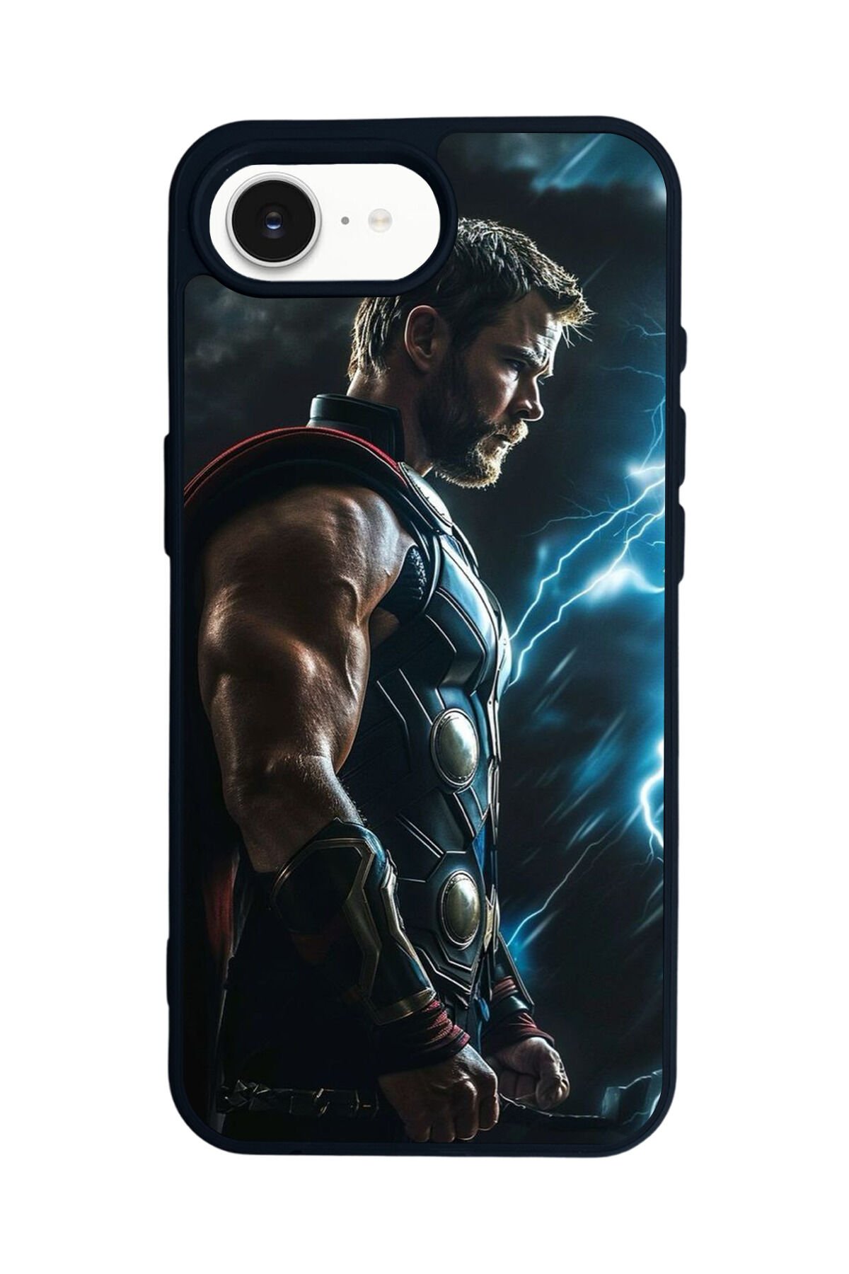 iPhone 16E Uyumlu Thor Tasarımlı Glossy Premium Kılıf