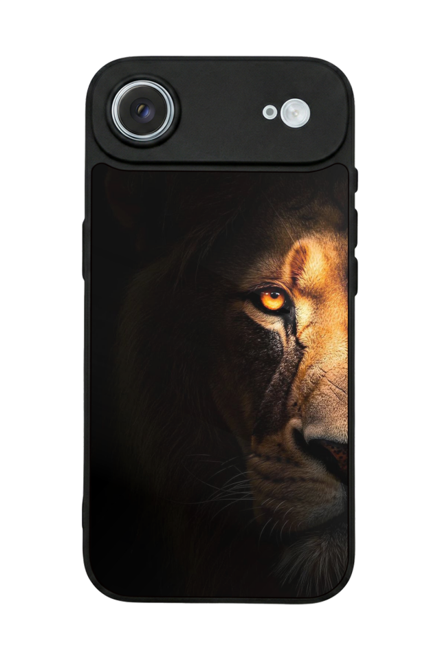 iPhone 17 Air Uyumlu Aslan Tasarımlı Glossy Premium Kılıf