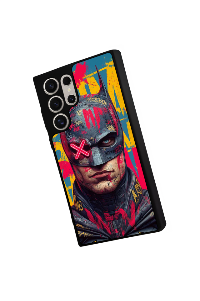 Samsung Galaxy S22 Ultra Uyumlu Batman Tasarımlı Glossy Premium Kılıf