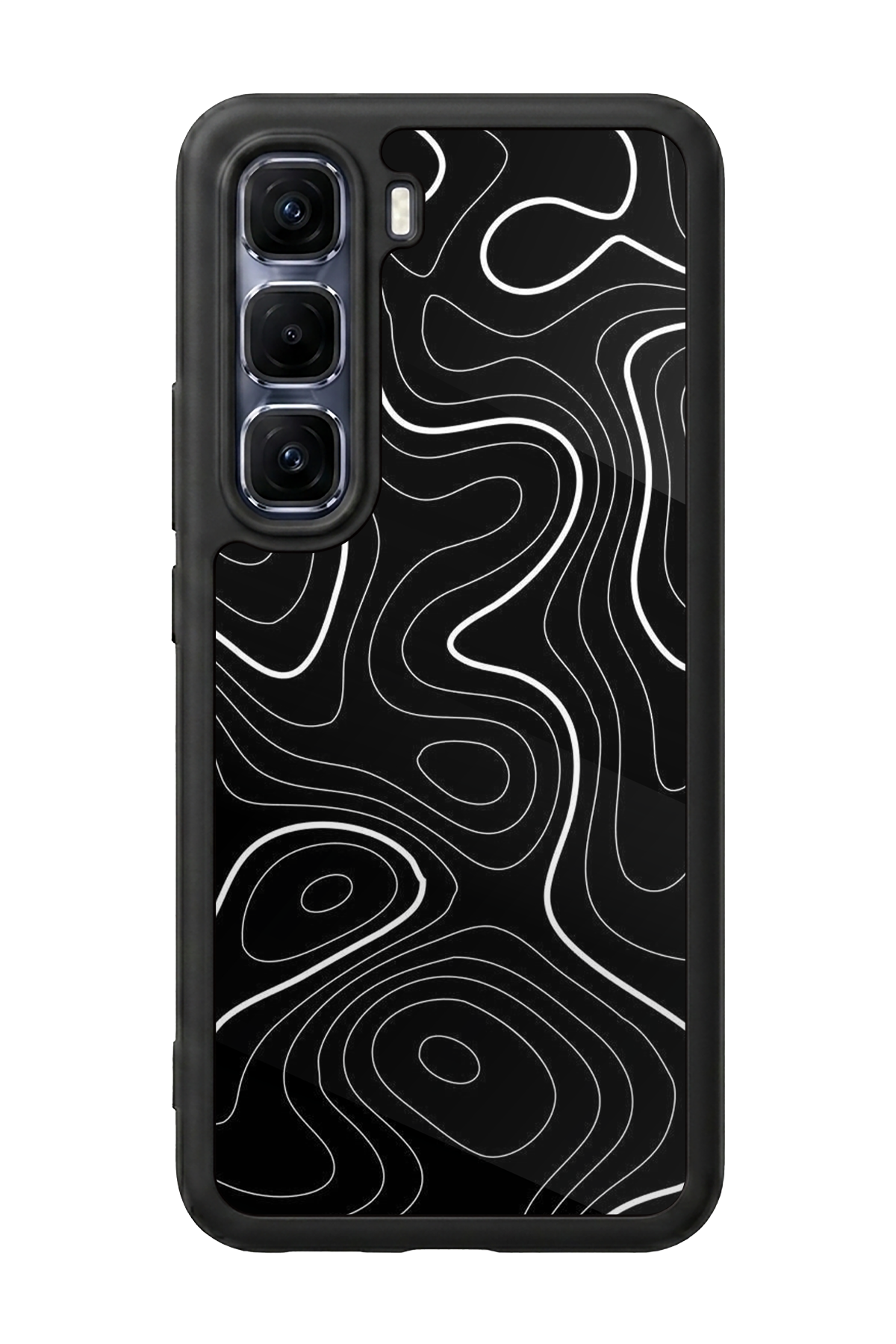 Infinix Hot 60 Pro Plus Uyumlu Çizgi Sanatı Tasarımlı Glossy Premium Kılıf