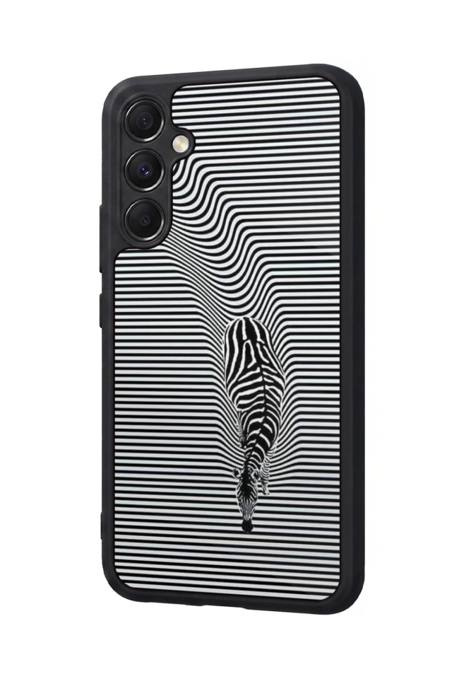 Samsung Galaxy A34 Uyumlu Çizgi Sanatı Tasarımlı Glossy Premium Kılıf