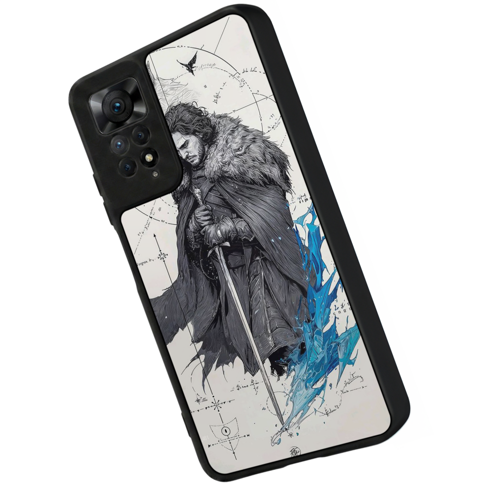 Xiaomi Redmi Note 11 Pro Uyumlu GameOfThrones Tasarımlı Glossy Premium Kılıf