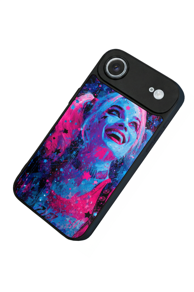 iPhone 17 Air Uyumlu HarleyQueen Tasarımlı Glossy Premium Kılıf