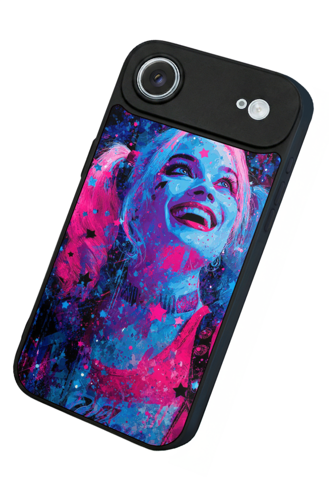 iPhone 17 Air Uyumlu HarleyQueen Tasarımlı Glossy Premium Kılıf