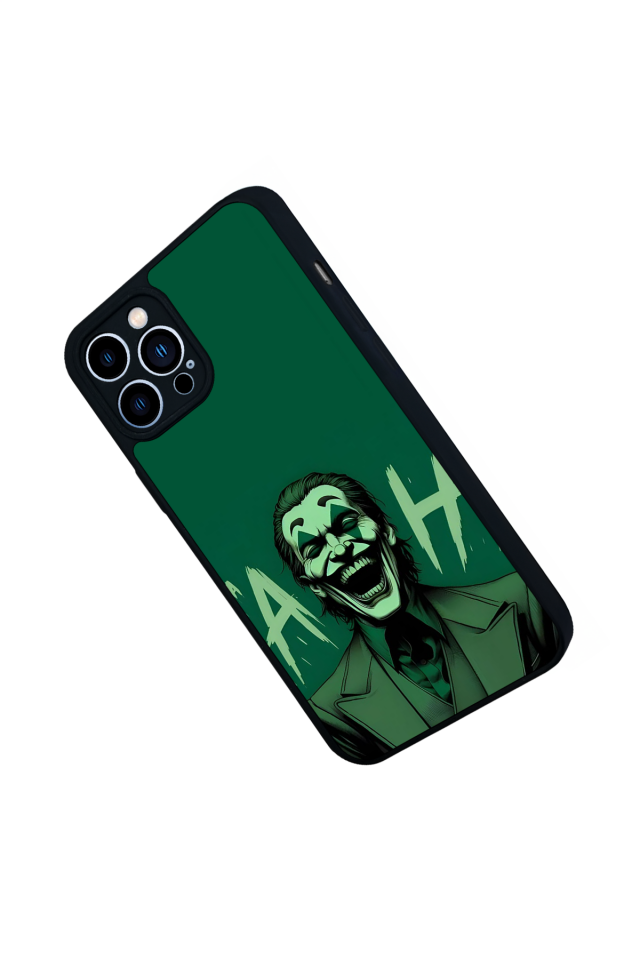 iPhone 13 Pro Max Uyumlu Joker Tasarımlı Glossy Premium Kılıf