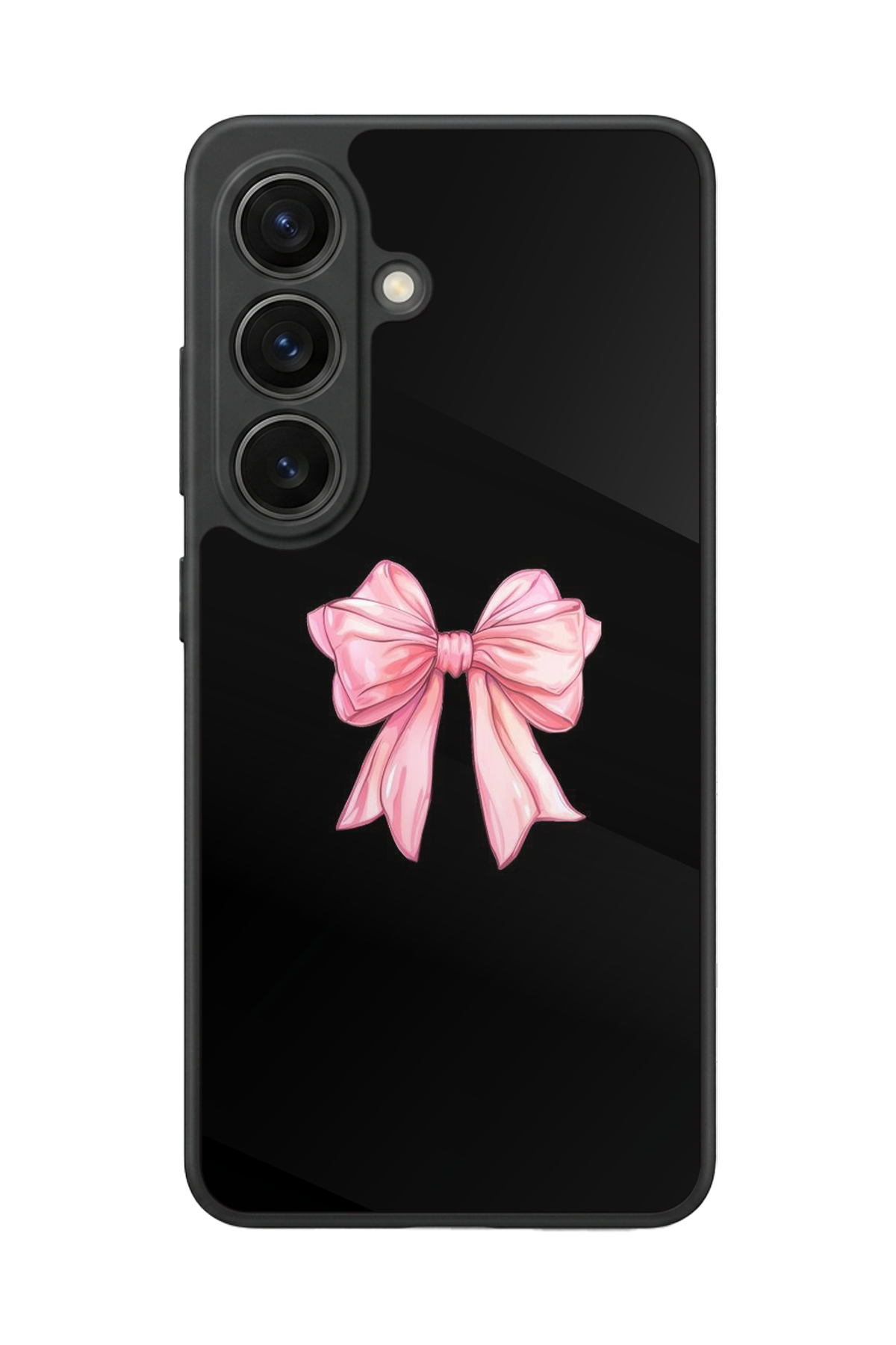 Samsung Galaxy S26 Uyumlu Kurdele Tasarımlı Glossy Premium Kılıf