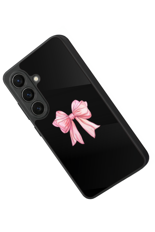 Samsung Galaxy S26 Uyumlu Kurdele Tasarımlı Glossy Premium Kılıf