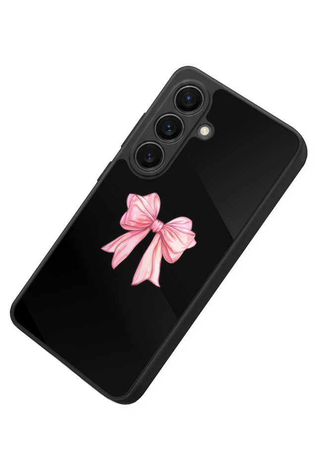 Samsung Galaxy S26 Uyumlu Kurdele Tasarımlı Glossy Premium Kılıf