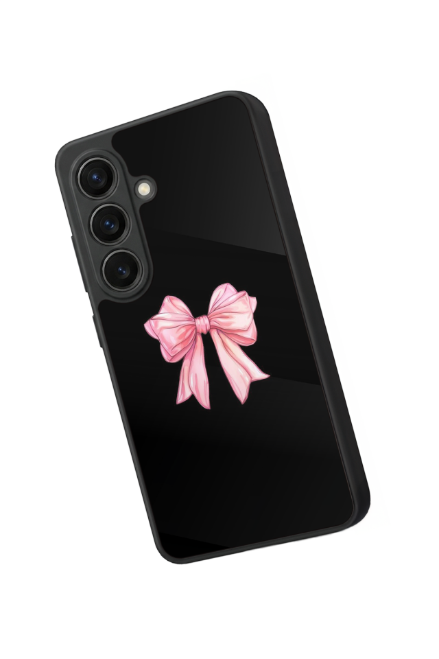 Samsung Galaxy S26 Uyumlu Kurdele Tasarımlı Glossy Premium Kılıf