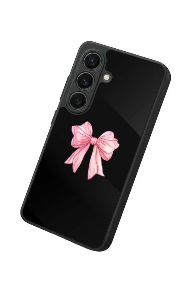 Samsung Galaxy S26 Uyumlu Kurdele Tasarımlı Glossy Premium Kılıf