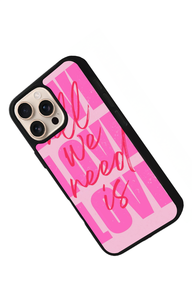 iPhone 15 Pro Max Uyumlu Love Tasarımlı Glossy Premium Kılıf