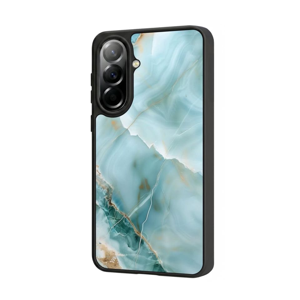 Samsung Galaxy A57 Uyumlu Mermer Marble Tasarımlı Glossy Premium Kılıf