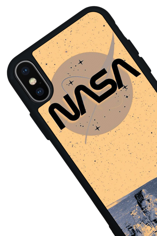 iPhone XS Max Uyumlu Nasa Tasarımlı Glossy Premium Kılıf