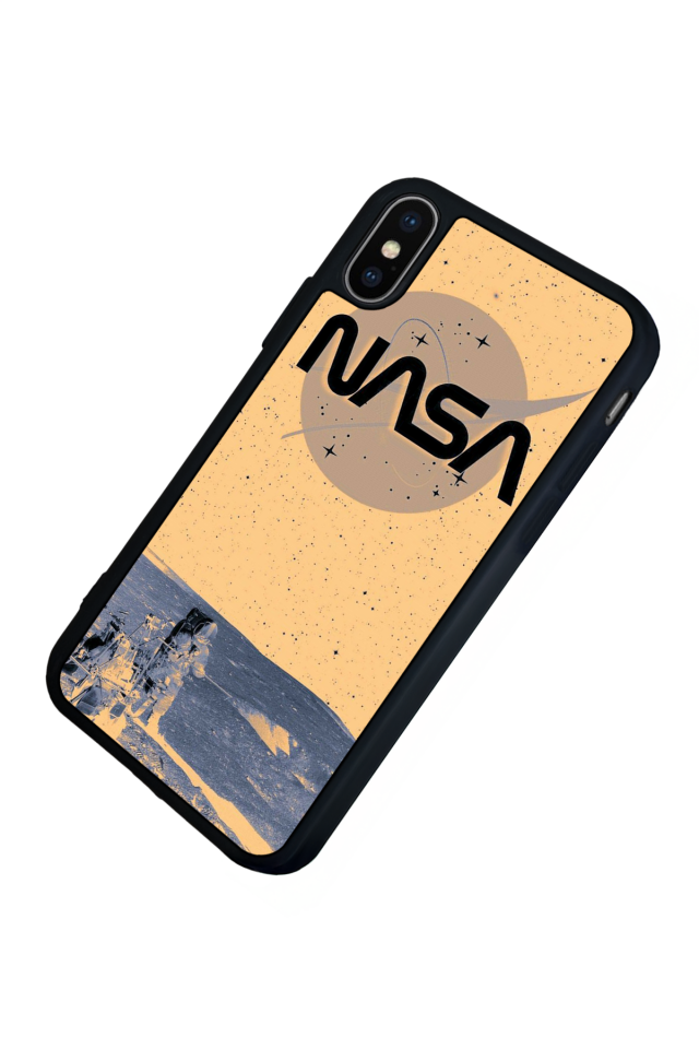 iPhone XS Max Uyumlu Nasa Tasarımlı Glossy Premium Kılıf