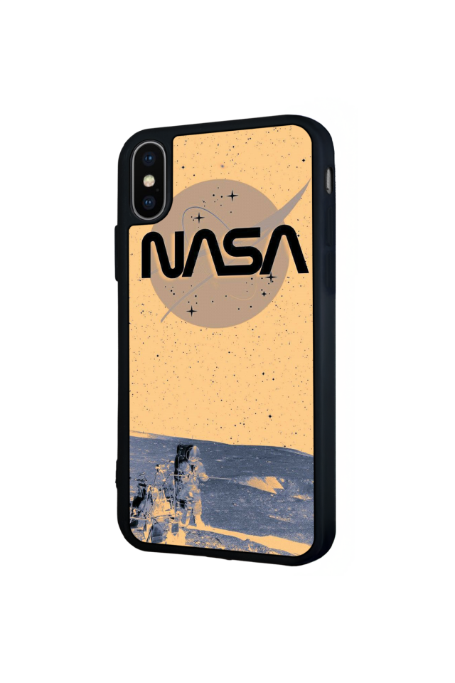 iPhone XS Max Uyumlu Nasa Tasarımlı Glossy Premium Kılıf