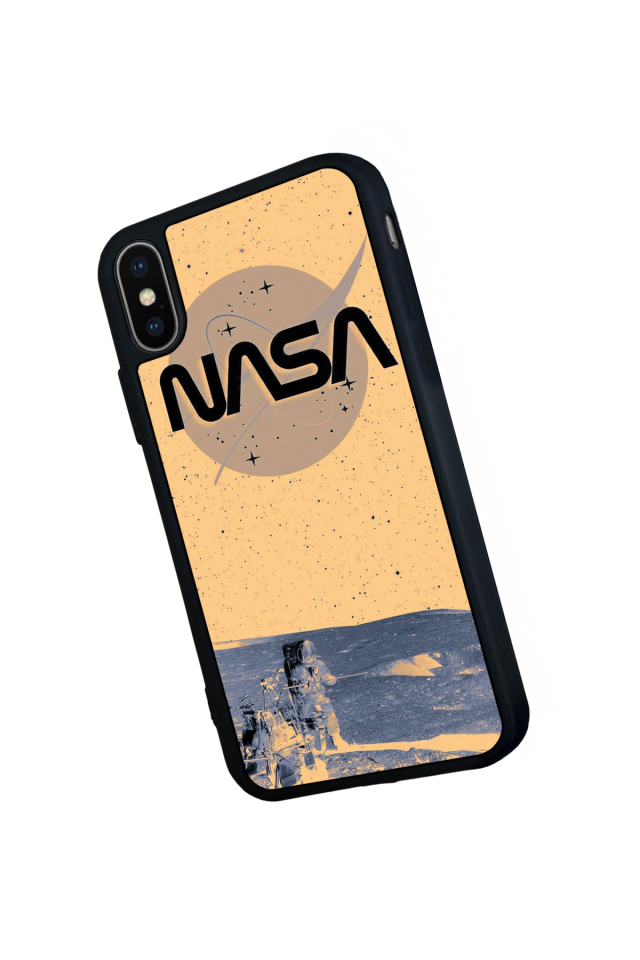 iPhone XS Max Uyumlu Nasa Tasarımlı Glossy Premium Kılıf