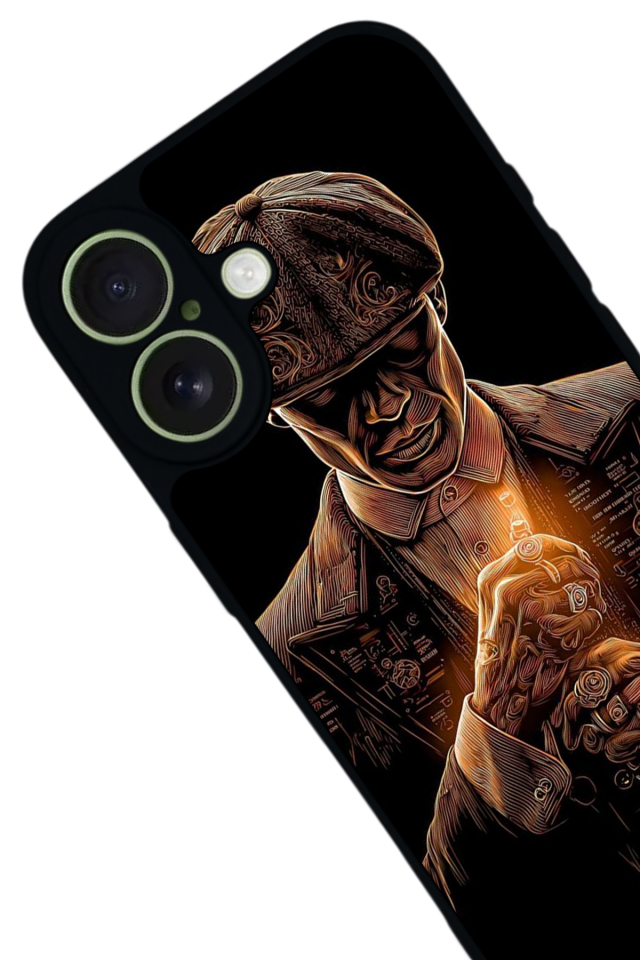 iPhone 17 Uyumlu Peaky Blinders Tasarımlı Glossy Premium Kılıf