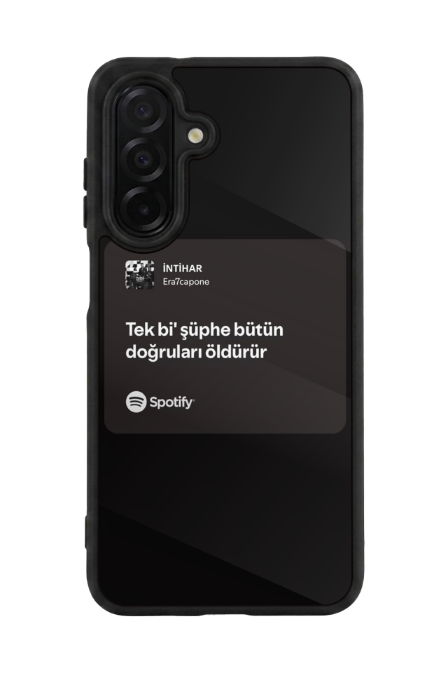 Samsung Galaxy A36 Uyumlu Sarki Sozleri Tasarımlı Glossy Premium Kılıf