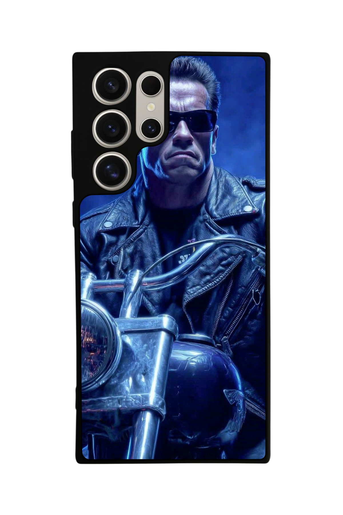 Samsung Galaxy S23 Ultra Uyumlu Terminator Tasarımlı Glossy Premium Kılıf