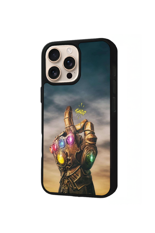iPhone 16 Pro Max Uyumlu Thanos Tasarımlı Glossy Premium Kılıf