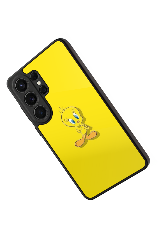Samsung Galaxy S26 Ultra Uyumlu Tweety Tasarımlı Glossy Premium Kılıf