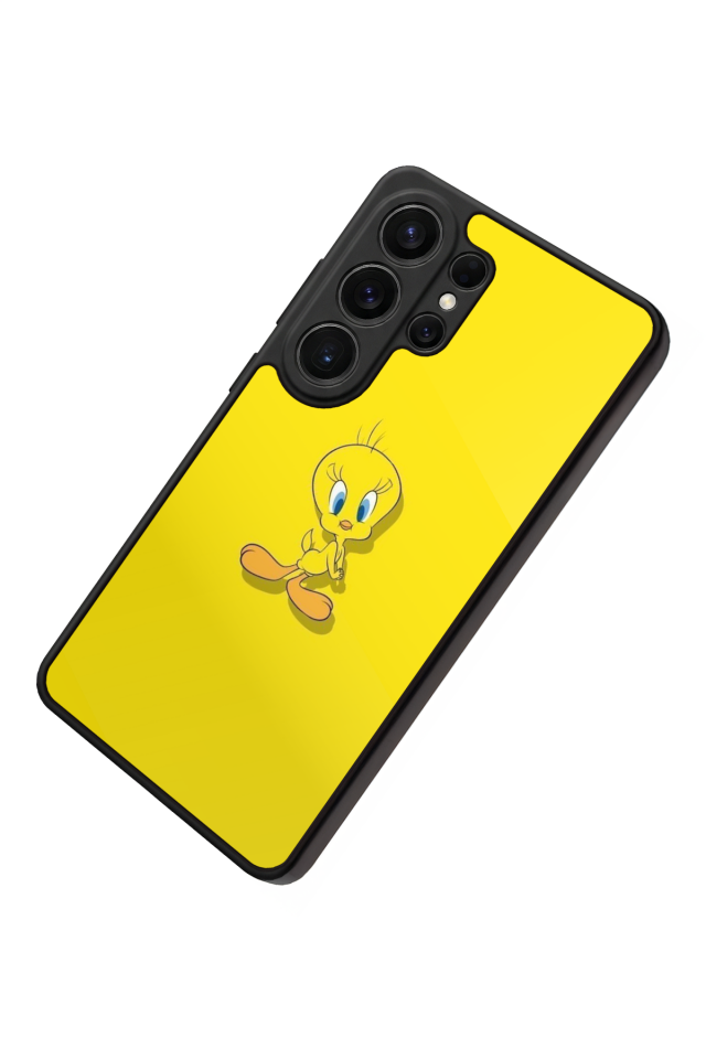 Samsung Galaxy S26 Ultra Uyumlu Tweety Tasarımlı Glossy Premium Kılıf