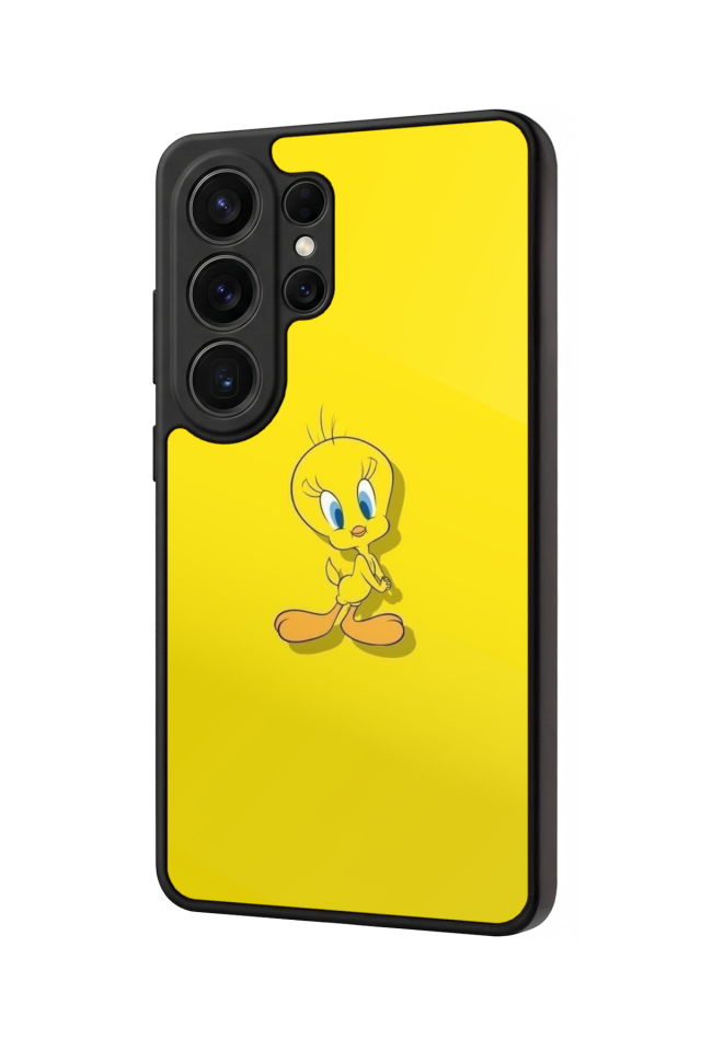 Samsung Galaxy S26 Ultra Uyumlu Tweety Tasarımlı Glossy Premium Kılıf