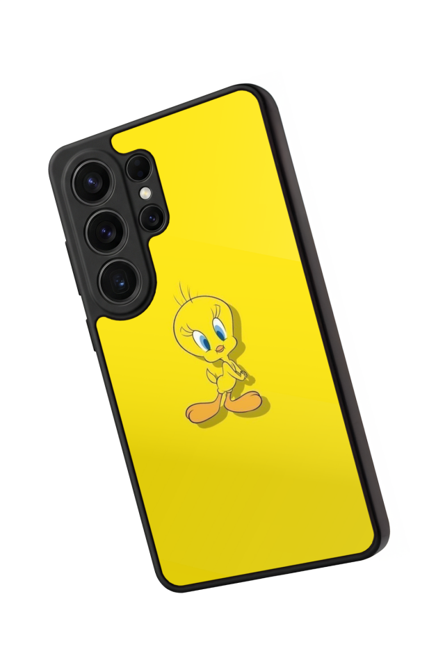 Samsung Galaxy S26 Ultra Uyumlu Tweety Tasarımlı Glossy Premium Kılıf