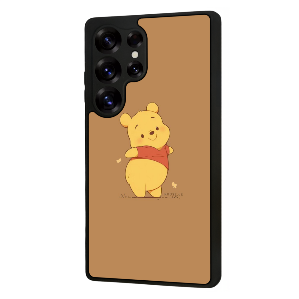 Samsung Galaxy S25 Ultra Uyumlu Winnie Tasarımlı Glossy Premium Kılıf