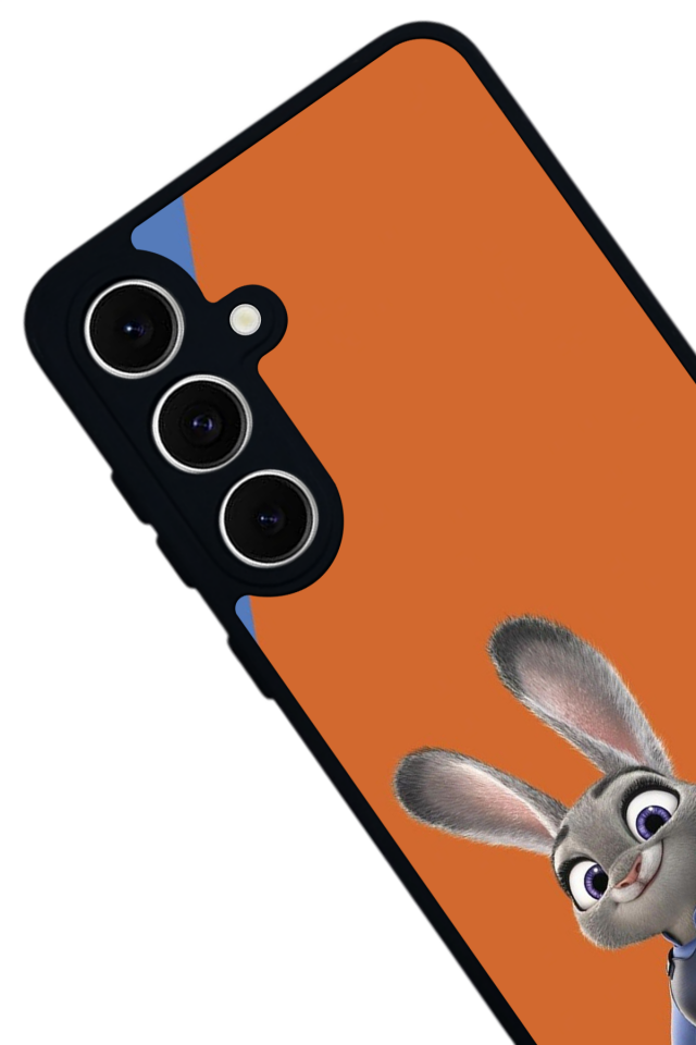 Samsung Galaxy S24 FE Uyumlu Zootropolis Tasarımlı Glossy Premium Kılıf