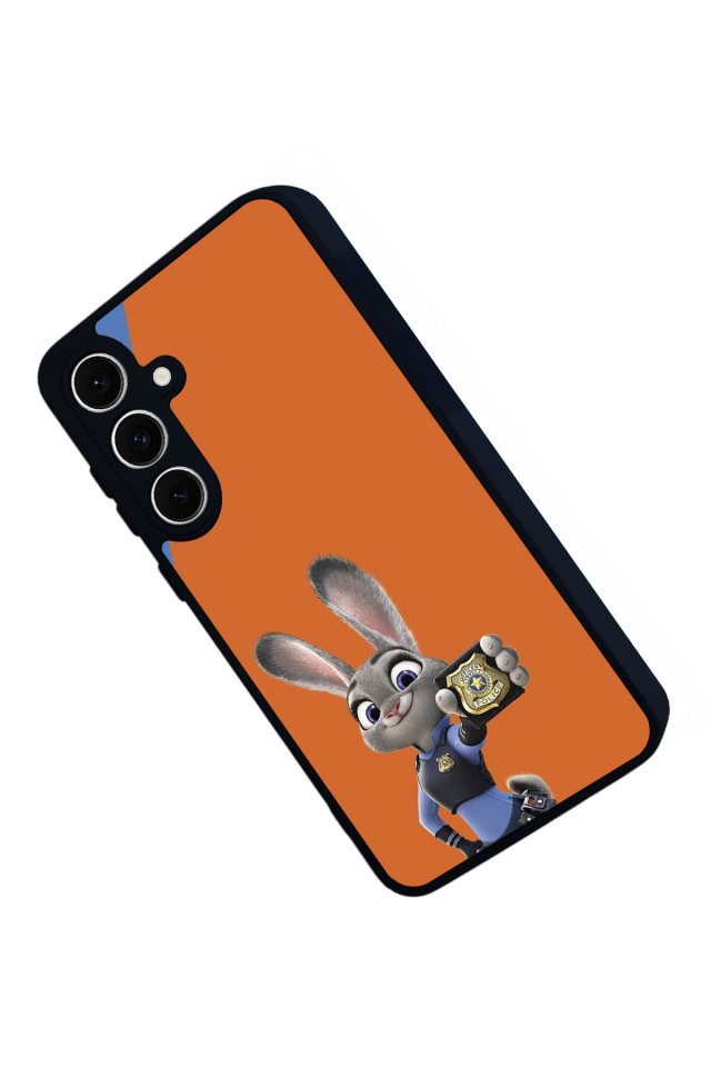 Samsung Galaxy S24 FE Uyumlu Zootropolis Tasarımlı Glossy Premium Kılıf