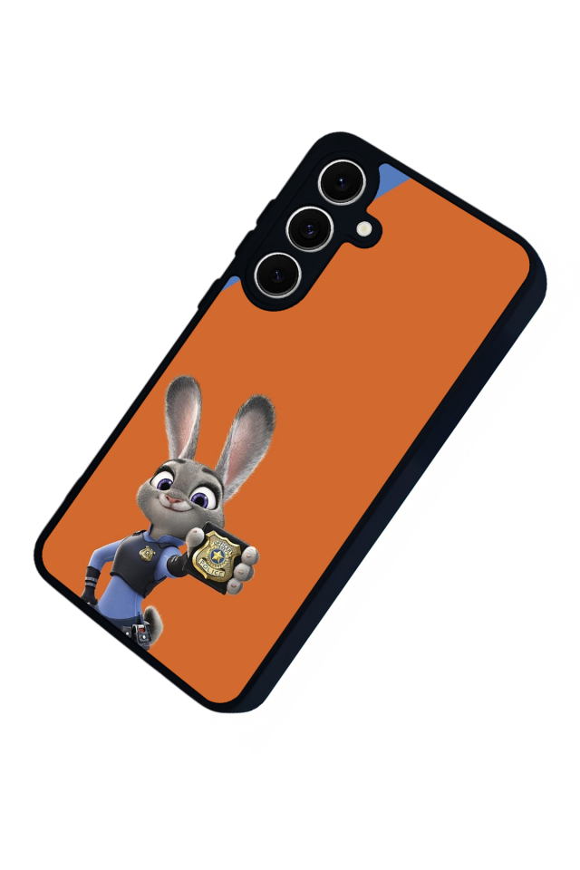 Samsung Galaxy S24 FE Uyumlu Zootropolis Tasarımlı Glossy Premium Kılıf