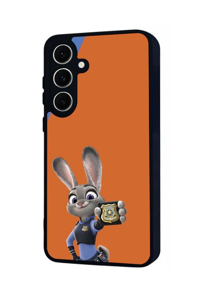 Samsung Galaxy S24 FE Uyumlu Zootropolis Tasarımlı Glossy Premium Kılıf