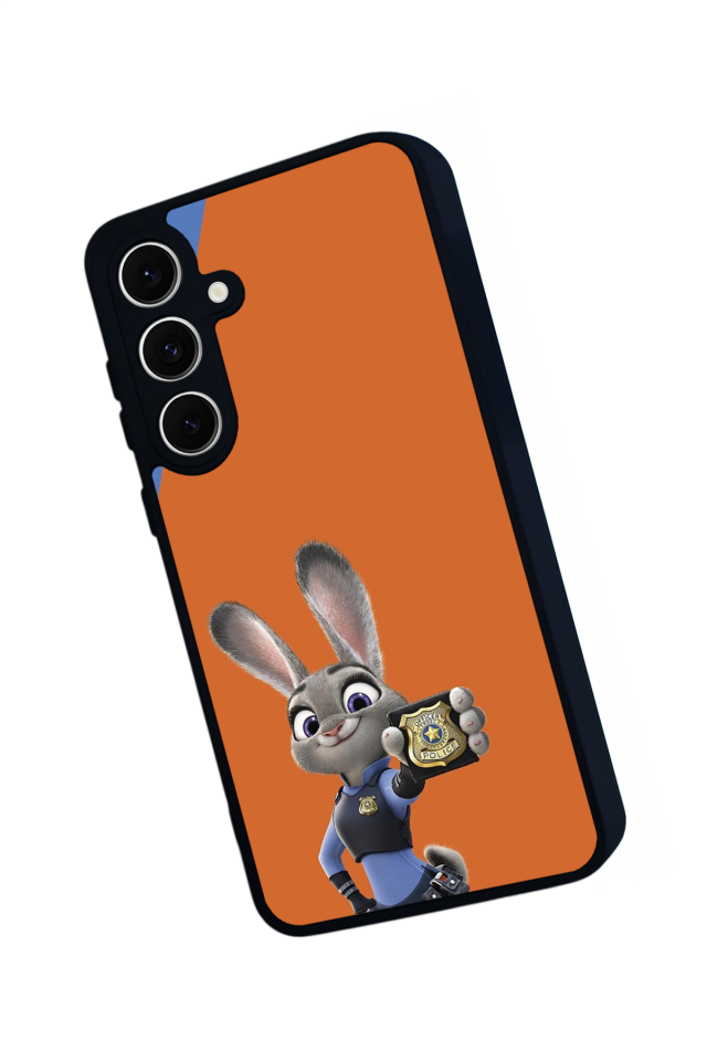 Samsung Galaxy S24 FE Uyumlu Zootropolis Tasarımlı Glossy Premium Kılıf