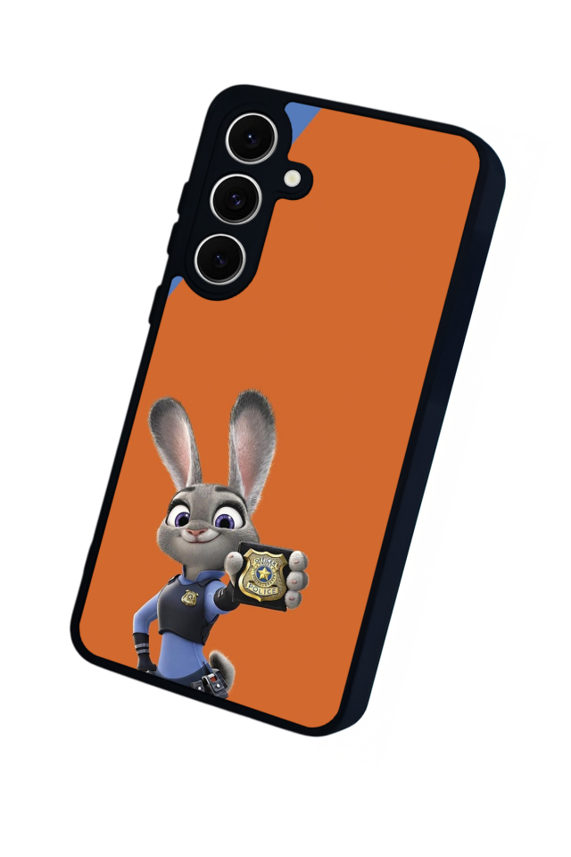 Samsung Galaxy S24 FE Uyumlu Zootropolis Tasarımlı Glossy Premium Kılıf