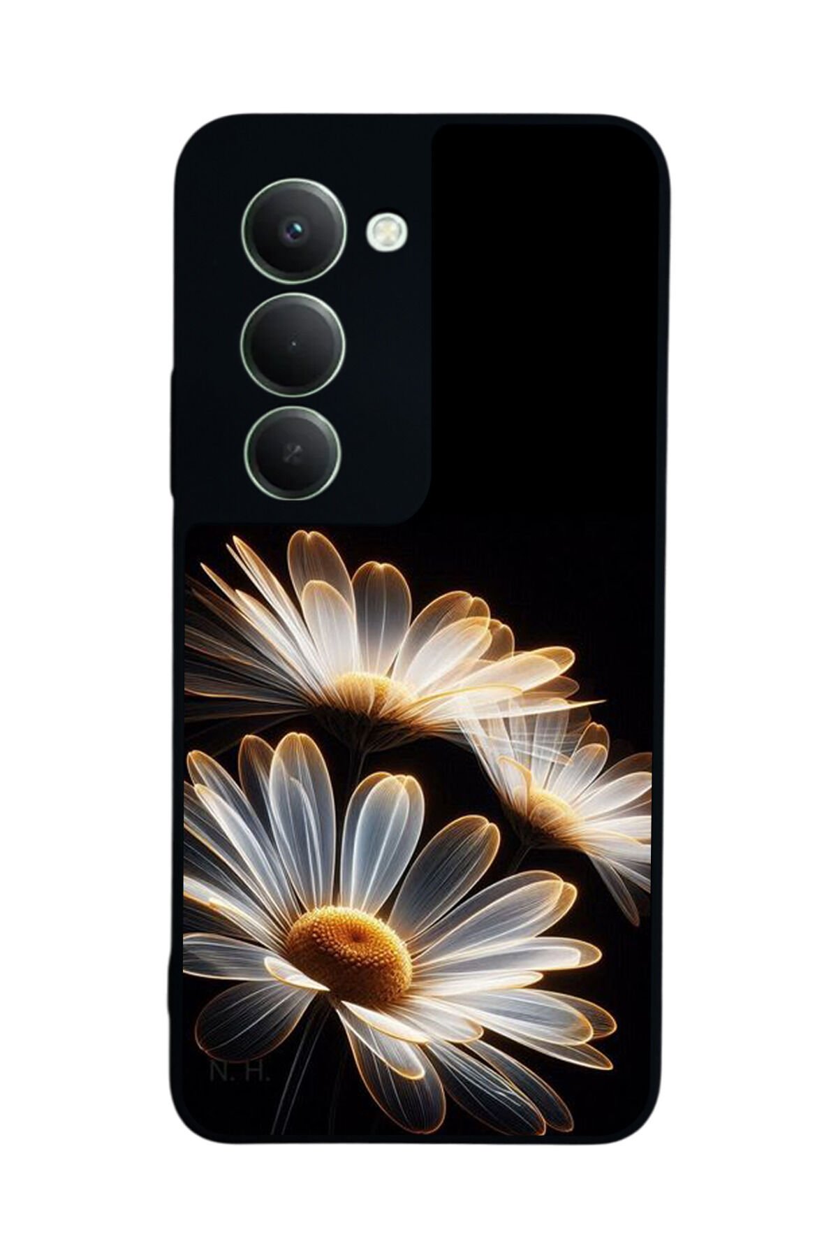 Xiaomi Redmi 15 5G Uyumlu Cicek Tasarımlı Glossy Premium Kılıf