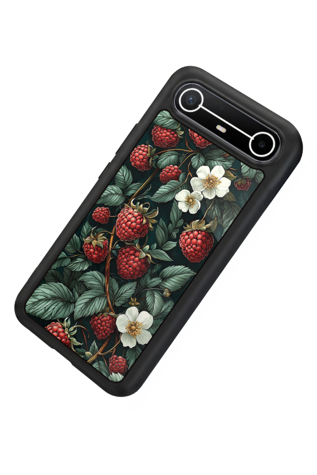 Tecno Spark Slim 5G Uyumlu Botanik Tasarımlı Glossy Premium Kılıf