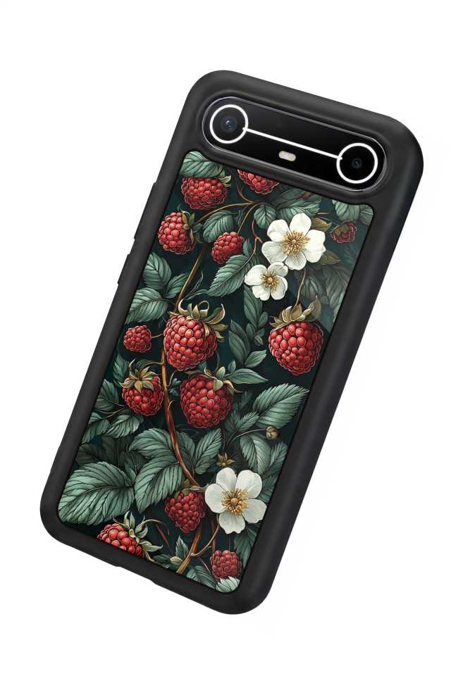 Tecno Spark Slim 5G Uyumlu Botanik Tasarımlı Glossy Premium Kılıf