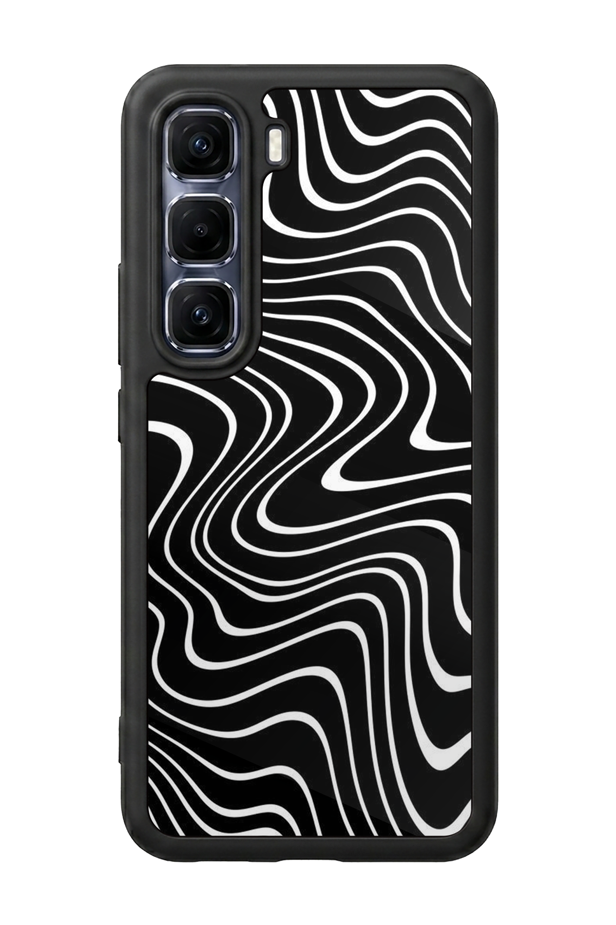 Infinix Hot 60 Pro Plus Uyumlu Çizgi Sanatı Tasarımlı Glossy Premium Kılıf