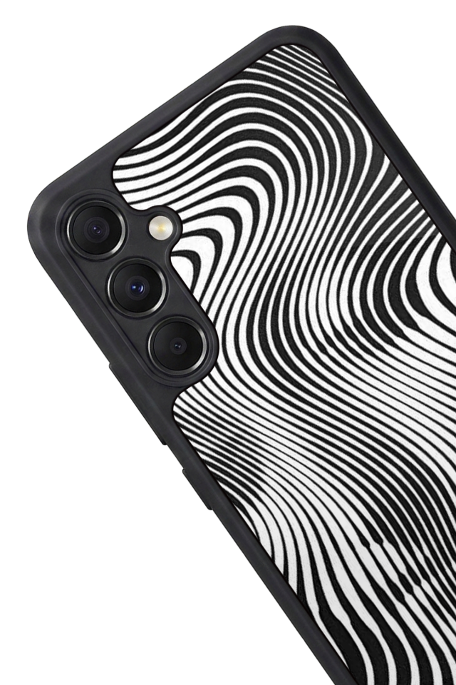 Samsung Galaxy A34 Uyumlu Çizgi Sanatı Tasarımlı Glossy Premium Kılıf