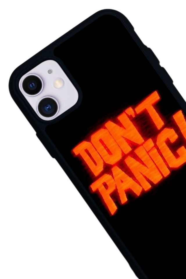 iPhone 11 Uyumlu Dont Stop Tasarımlı Glossy Premium Kılıf