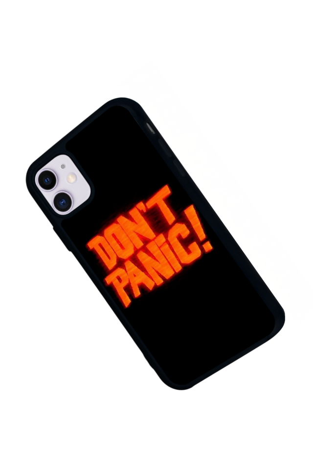 iPhone 11 Uyumlu Dont Stop Tasarımlı Glossy Premium Kılıf