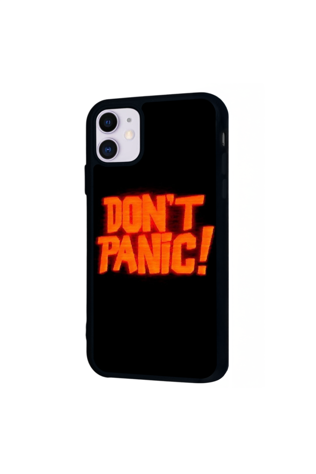 iPhone 11 Uyumlu Dont Stop Tasarımlı Glossy Premium Kılıf