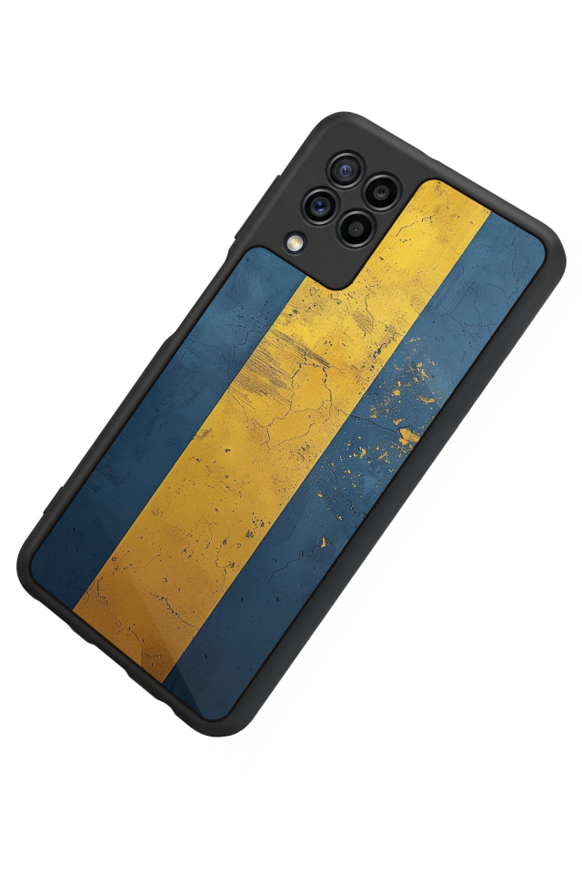 Samsung Galaxy M22 Uyumlu Fenerbahce Tasarımlı Glossy Premium Kılıf